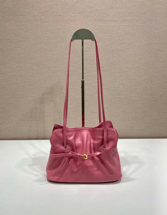 Prada Small Dada 25cm Pink Nappa Leather