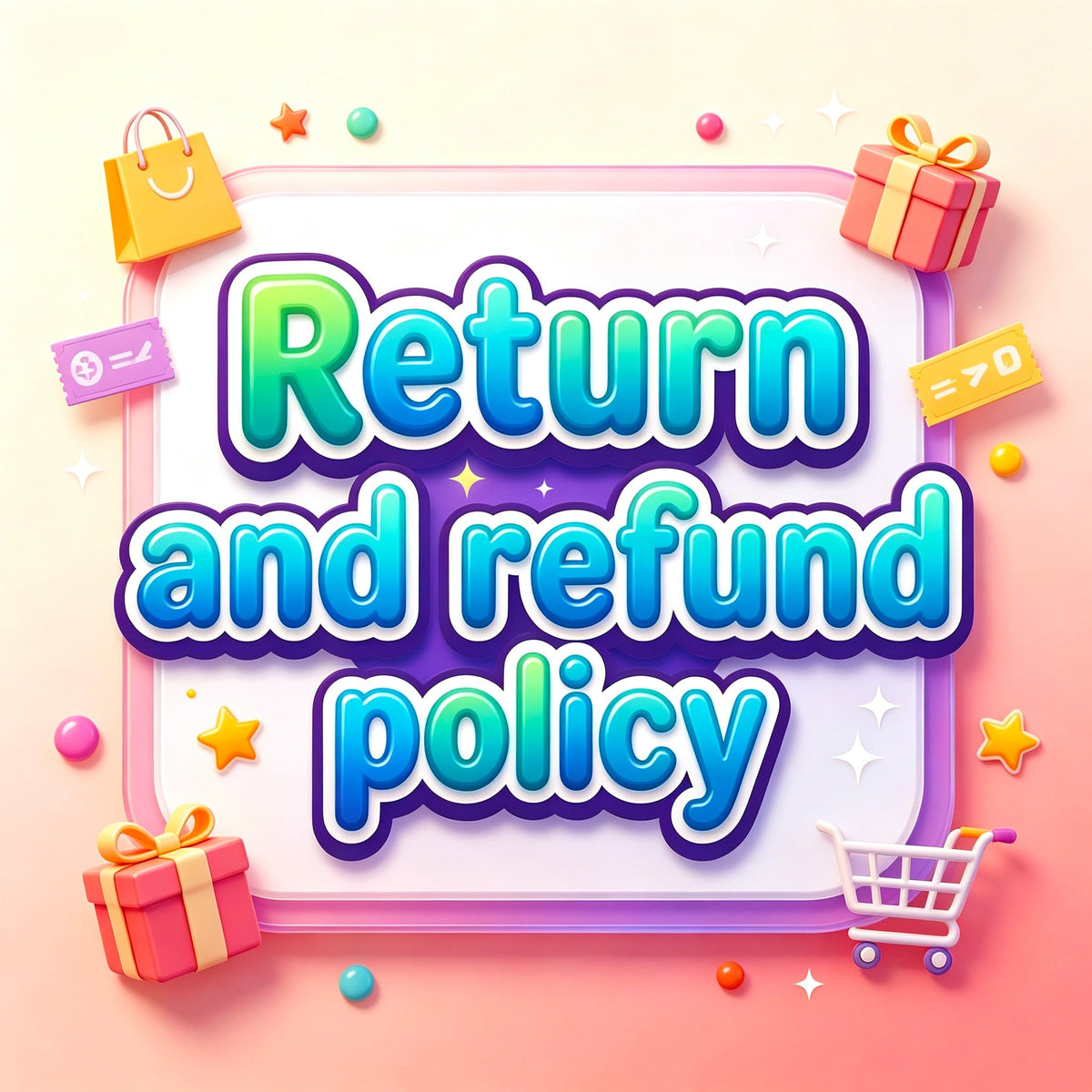 Return and refund policy