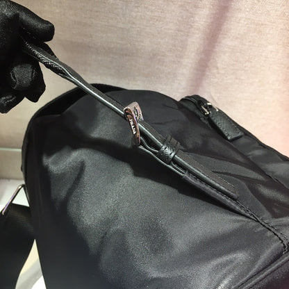 Prada 2026 Backpack 32cm Black Re-Nylon