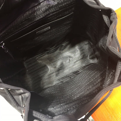 Prada 2026 Backpack 32cm Black Re-Nylon