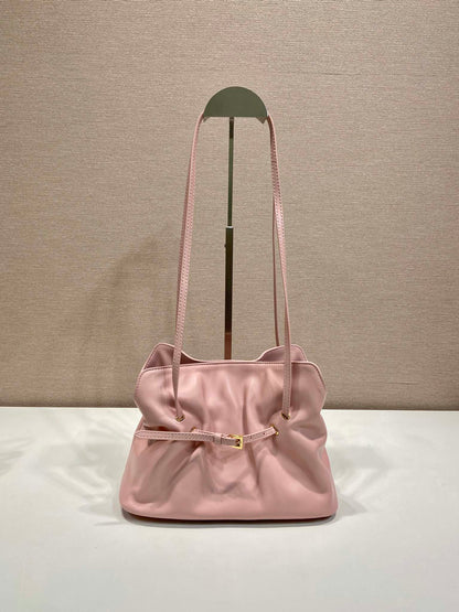Prada Small Dada 25cm Light Pink Nappa Leather