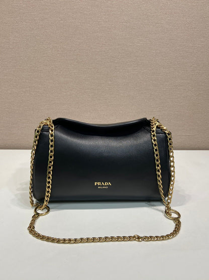 PRA Tumulte bag 24 black leather 280838