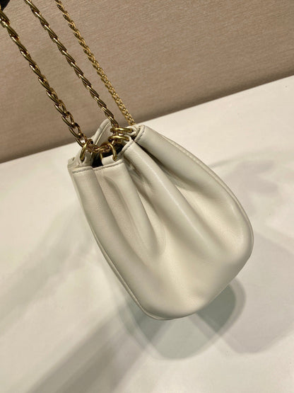 PRA Tumulte bag 24 white leather 280839