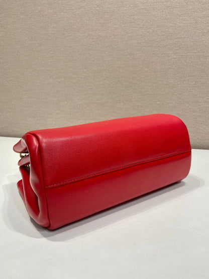 PRA Tumulte bag 24 red leather 280840
