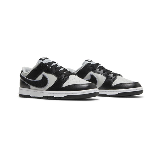 Nike Dunk Low 'Chenille Swoosh Black Grey' (2022)