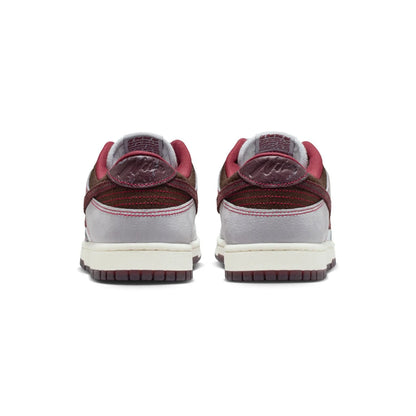 Nike Dunk Low Canvas 'Pure Platinum Burgundy Crush' (2026)