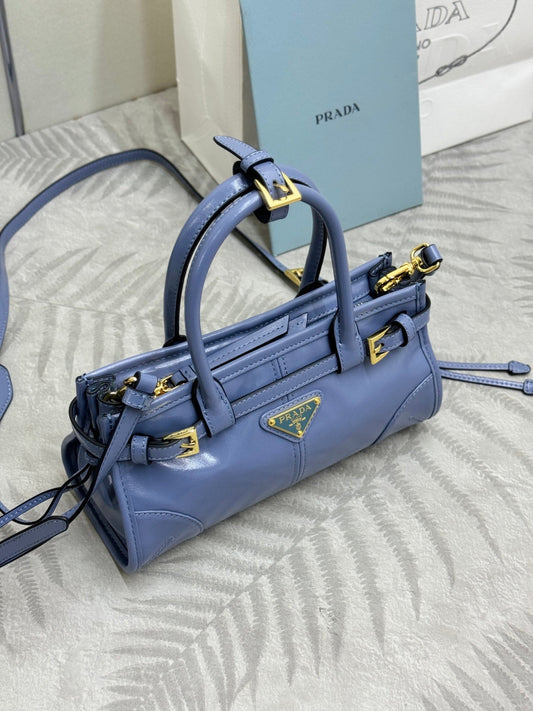 Pra Bonnie Bag 24cm Sunny Mountain Blue Leather 293948
