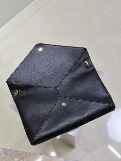 Prada Cassandre XXL Bag 35cm Black Lambskin GHW